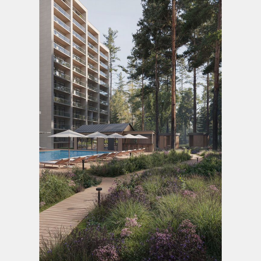Апартаменты-студия, 49,3 м², 10/12 эт.