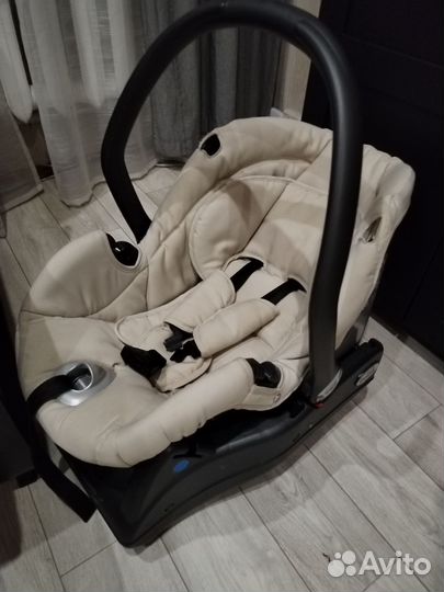 Автолюлька для новорождённого с базой