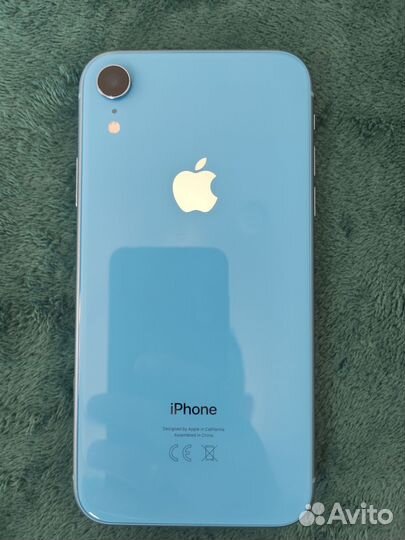 iPhone XR 64Gb blue оригинал 01.11.2021гв