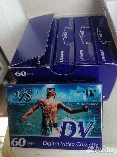 Миникассета DVM60VS запечатанная