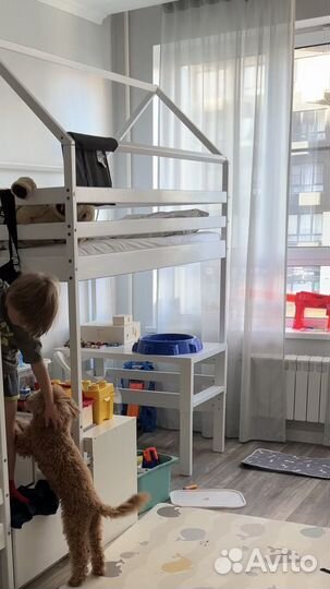 Детская кровать чердак