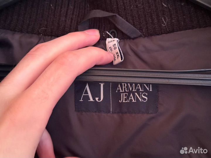 Куртка зимняя Armanai Jeans 56р XXL