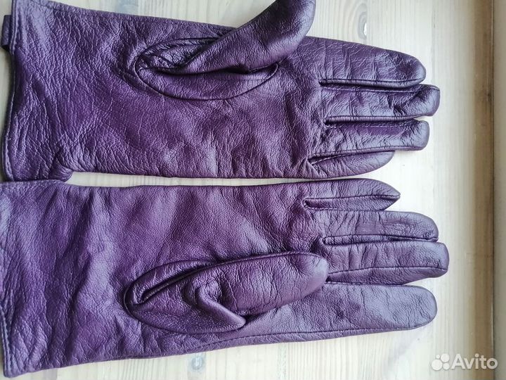 Перчатки женские кожаные 7.5