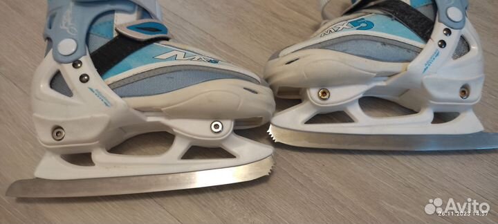 Коньки детские раздвижные 30-33 р