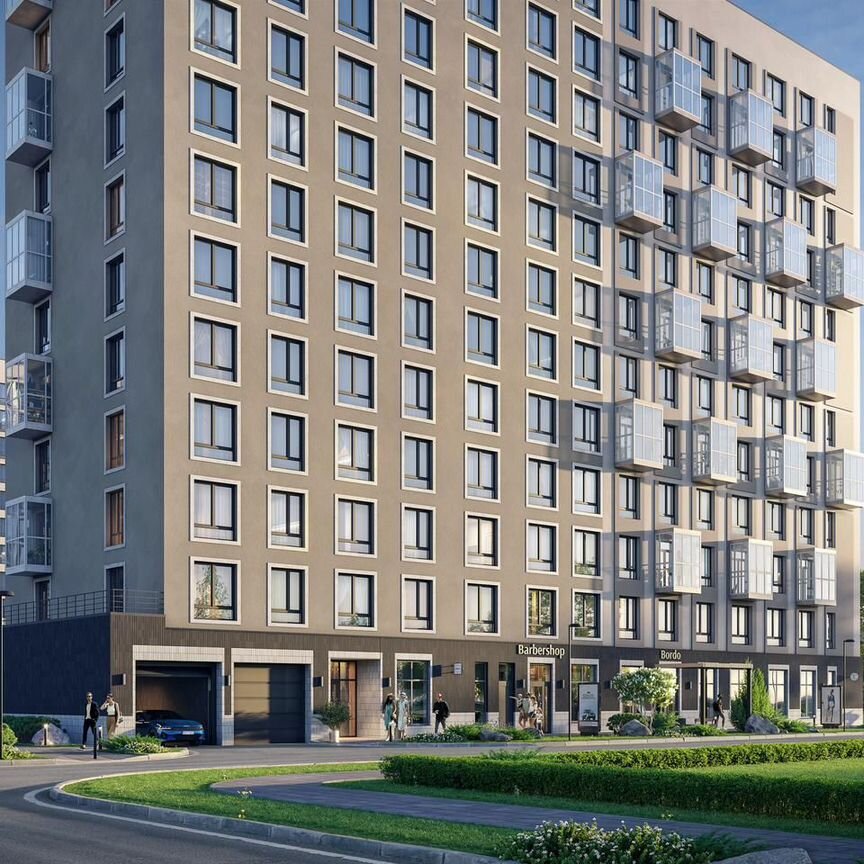 1-к. квартира, 38,4 м², 3/12 эт.