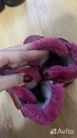 Зимние ботинки для девочки