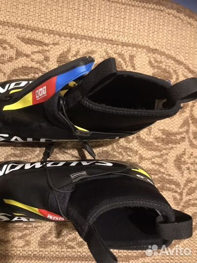 Лыжные ботинки salomon slab для классического хода