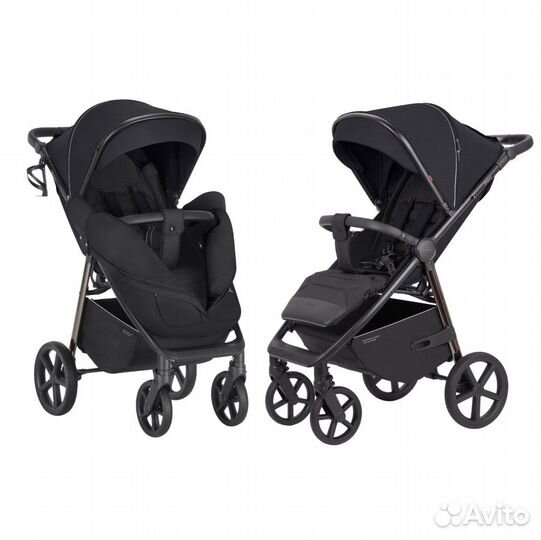 Коляска детская carrello Bravo CRL-5515 Jet Black