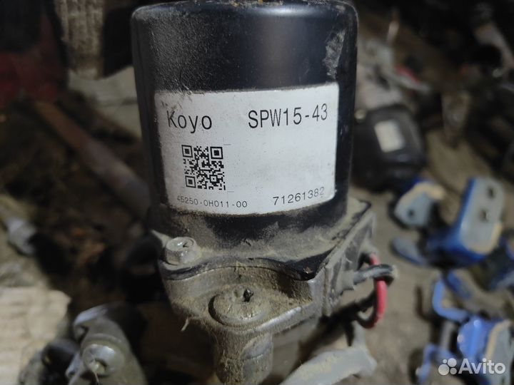 Peugeot 107 колонка рулевая