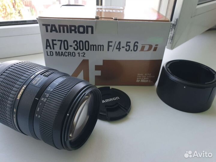 Nikon tamron af70-300mm F/4-5.6 Di LD macro 1:2