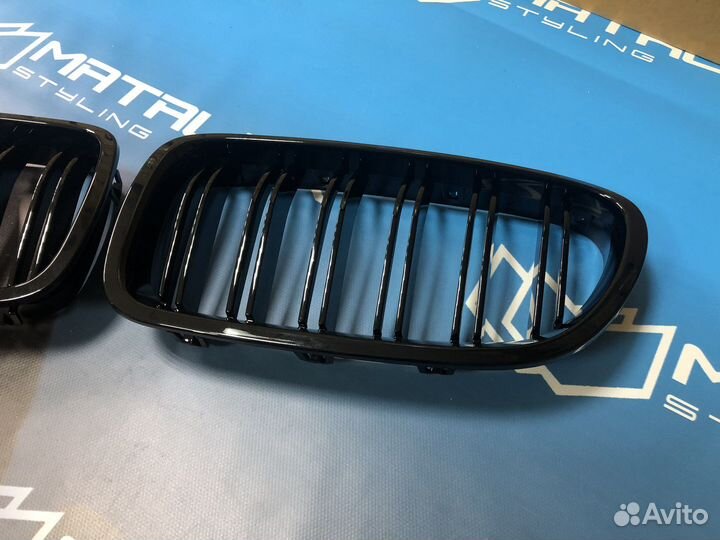 Решетка радиатора BMW F10 M стиль, глянец