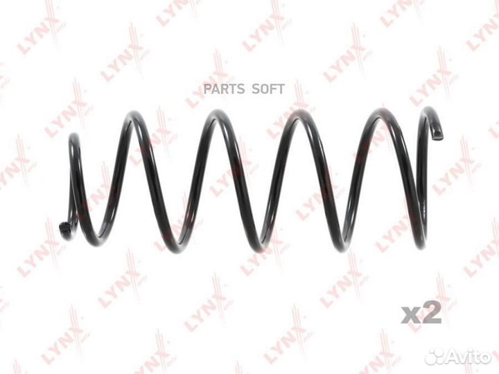 Lynxauto SC1698 Пружина подвески передняя перед пр