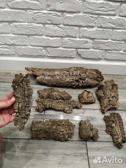 Блоки из коры пробкового дуба