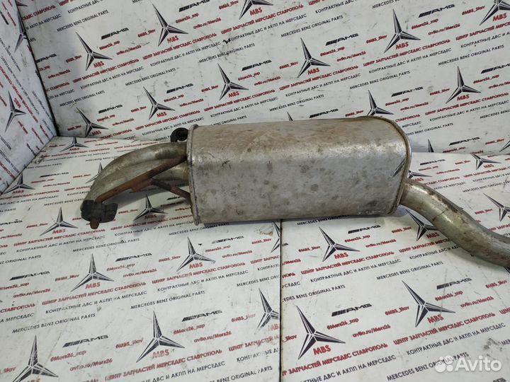 Глушитель om646 w203 Mercedes универсал