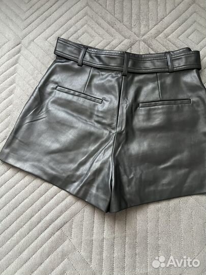 Шорты эко кожа oggi