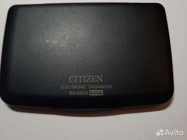 Ретро. Электронная записная книжка citizen