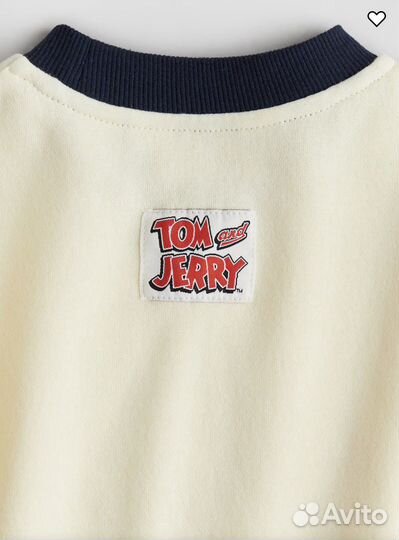 Свитшот hm с том и джерри 98 104 110 116 122 128