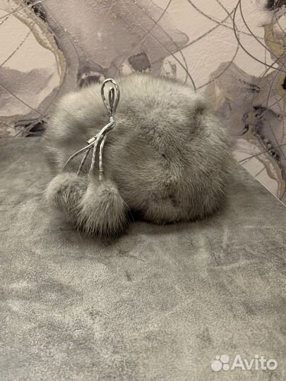 Шапка норковая женская