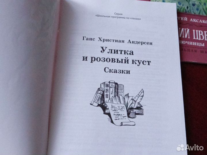 Книги с крупными буквами пакетом