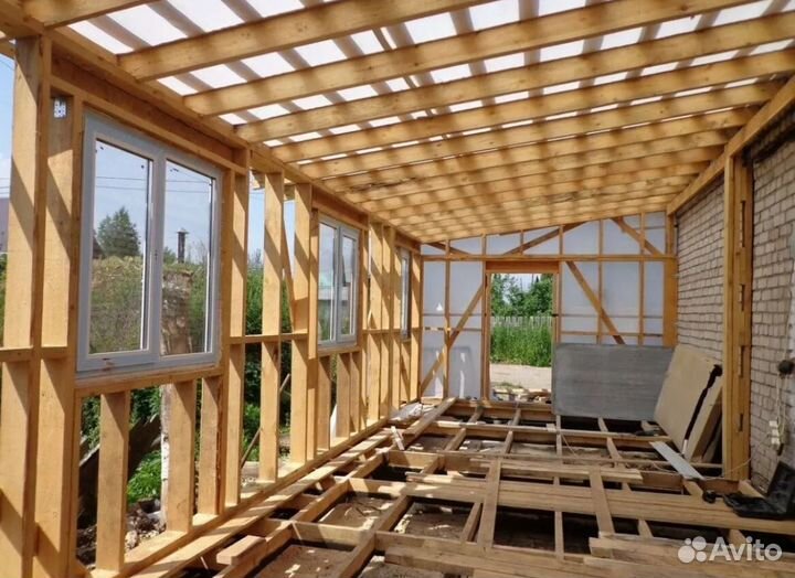 Пристройки, летние души, туалеты, веранды, террасы