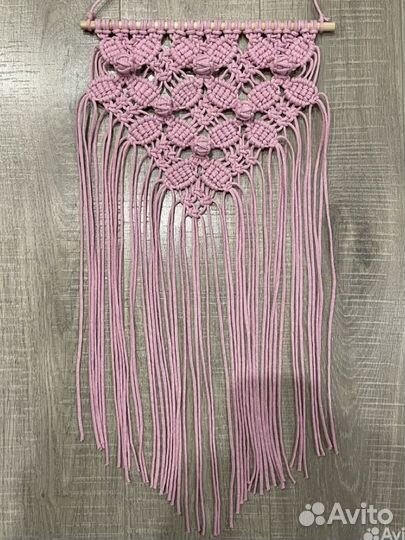 Настенное панно макраме