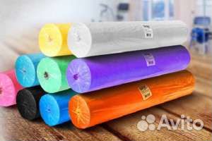 Простыни одноразовые в рулоне