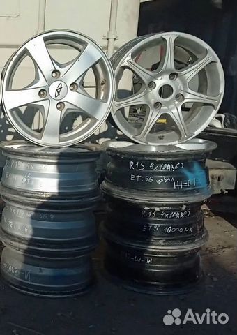 Комплект литых дисков R15 4x114.3