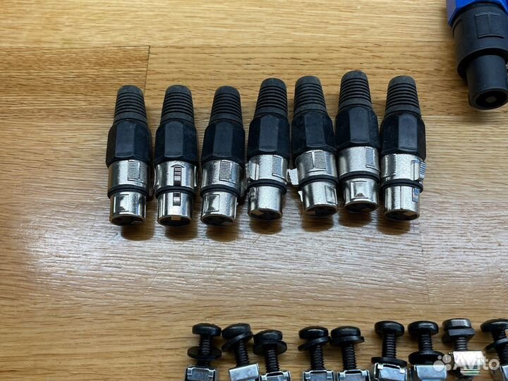 Разъмы XLR+ крепления
