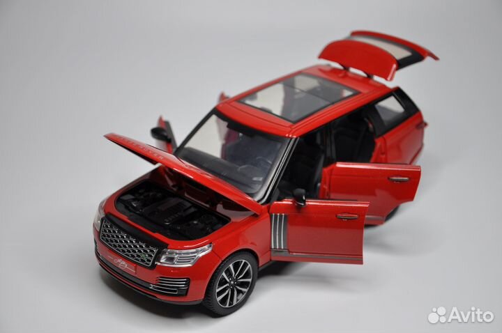 Модель автомобиля Range Rover Fifty металл