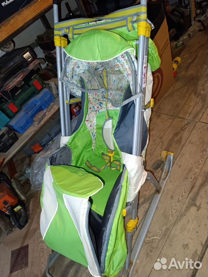 Санки коляска ника kids