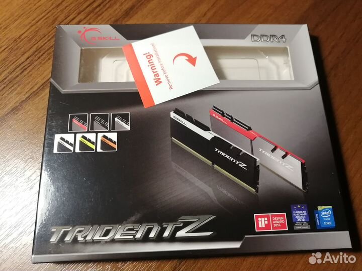 G.Skill Trident 16 Gb DDR4 3200 Мгц (2х8Gb)