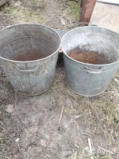 Таз оцинкованный