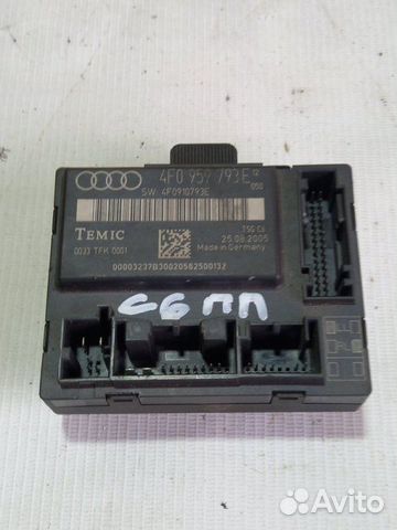 Блок комфорта передней левой двери Audi Audi A6 C6