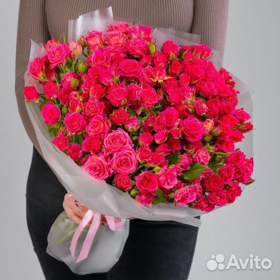 Цветы Розы Кустовые с Доставкой