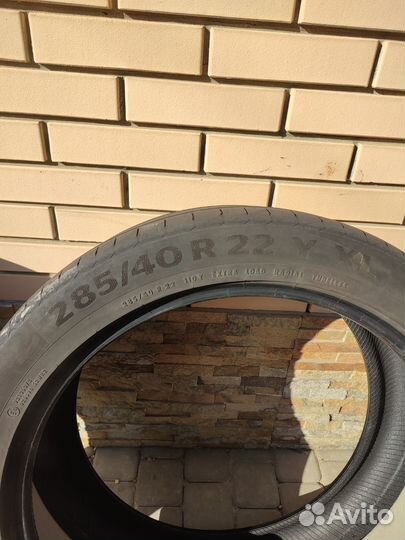 Continental ContiSportContact 6 285/40 R22 110Y