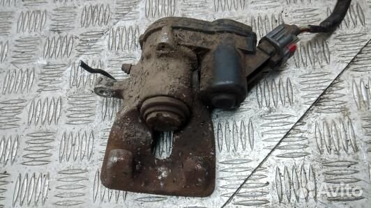 Суппорт тормозной задний правый renault scenic 3