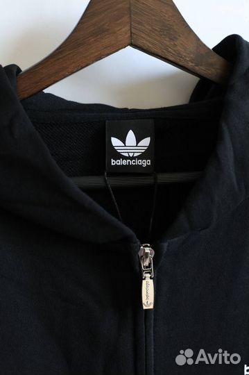 Balenciaga x adidas zip hoodie