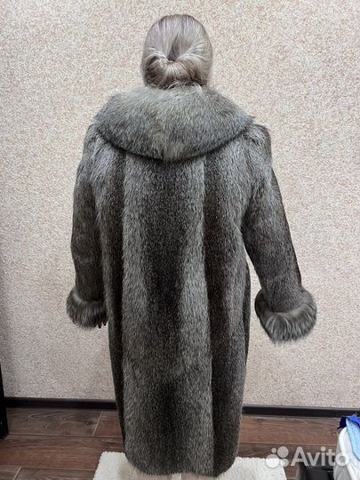 Шуба из Нутрии Классика