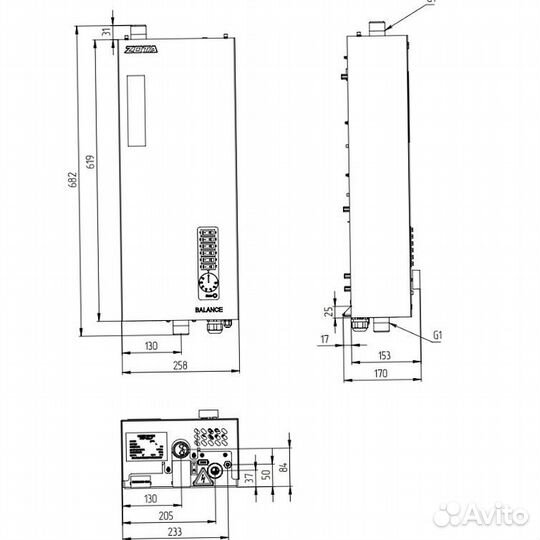 Электрокотел zota Balance V2 - 15