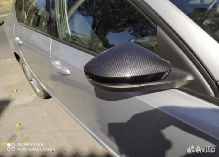 Накладка зеркала Skoda Octavia A7