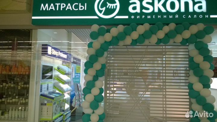 Рольставни для ТЦ в началии