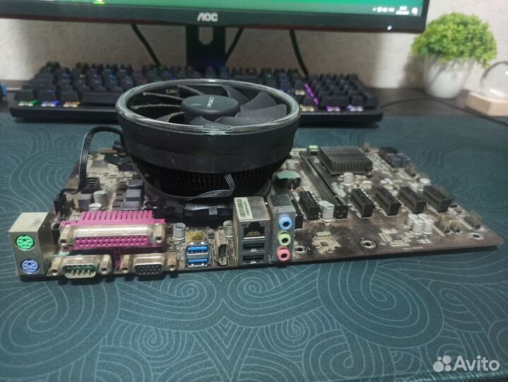 Intel core i5-4570 + h81 pro BTC + hyperX fury 2х4