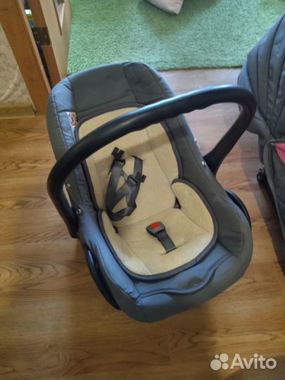 Коляска camarelo 3 в 1