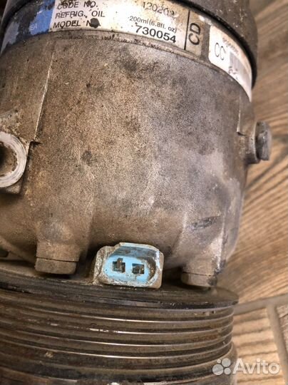 Компрессор кондиционера chevrolet aveo t 250 1.4