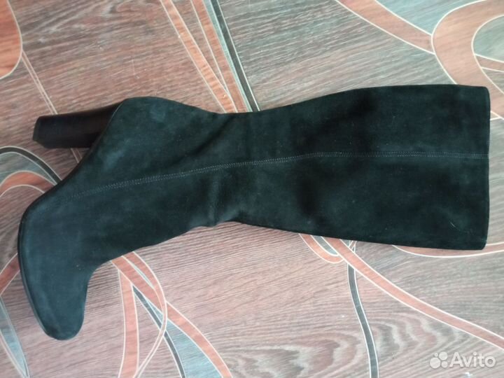 Продам сапоги замшевые Moda Donna