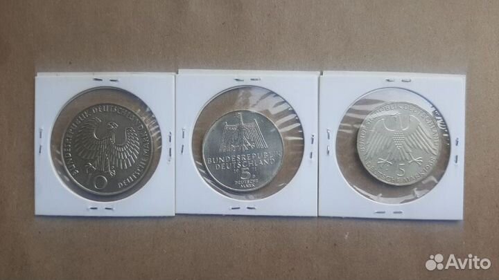 Серебряные монеты Германии