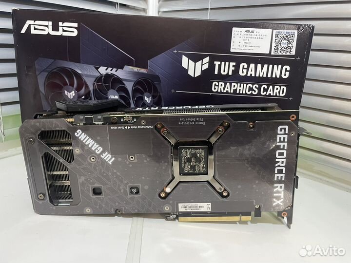 Видеокарта asus RTX 3070 TI TUF gaming