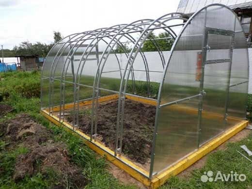 Теплица из поликарбоната