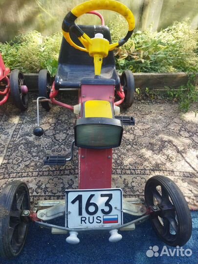 Педальная машина СССР