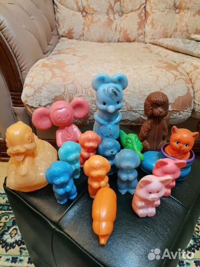 Игрушки пластмассовые СССР